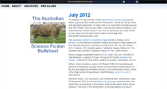 Desktop Screenshot of bullsheet.sf.org.au